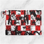 Emo Checker Graffiti Canvas Cosmetic Bag (XL)