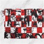 Emo Checker Graffiti Canvas Cosmetic Bag (XXXL)