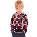 Emo Checker Graffiti Kids  Overhead Hoodie
