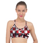 Emo Checker Graffiti Basic Training Sports Bra
