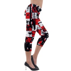 Lightweight Velour Capri Leggings  