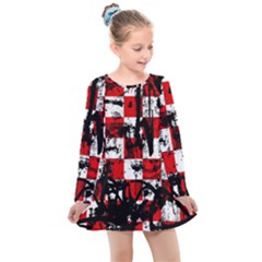 Kids  Long Sleeve Dress 