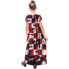 Kids  Short Sleeve Maxi Dress 