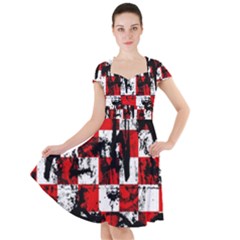 Cap Sleeve Midi Dress 