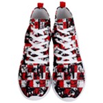 Emo Checker Graffiti Men s Lightweight High Top Sneakers