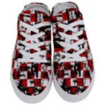 Emo Checker Graffiti Half Slippers