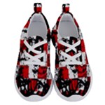 Emo Checker Graffiti Running Shoes