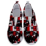 Emo Checker Graffiti No Lace Lightweight Shoes