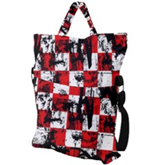 Fold Over Handle Tote Bag 