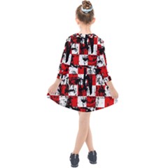 Kids  Quarter Sleeve Shirt Dress 