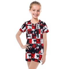 Kids  Mesh T-Shirt and Shorts Set 