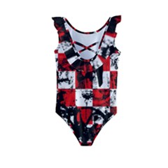 Kids  Frill Swimsuit 