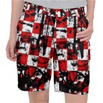Emo Checker Graffiti Pocket Shorts