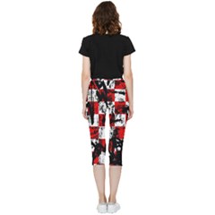 Inside Out Lightweight Velour Capri Leggings  