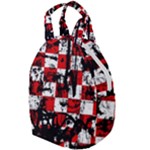 Emo Checker Graffiti Travel Backpacks