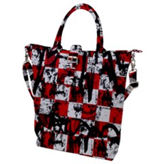 Buckle Top Tote Bag 
