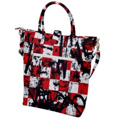 Buckle Top Tote Bag 