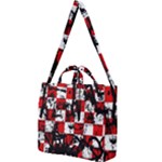 Emo Checker Graffiti Square Shoulder Tote Bag