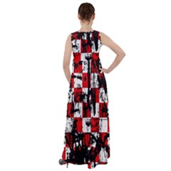 Empire Waist Velour Maxi Dress 