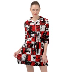 Mini Skater Shirt Dress 