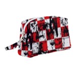 Emo Checker Graffiti Wristlet Pouch Bag (Medium)