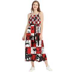 Boho Sleeveless Summer Dress 
