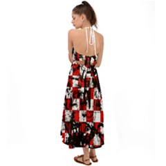 Halter Tie Back Dress  