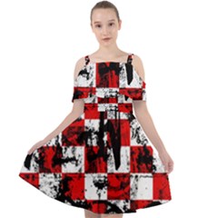 Cut Out Shoulders Dress 
