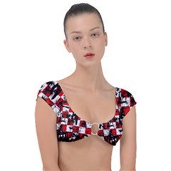 Cap Sleeve Ring Bikini Top 