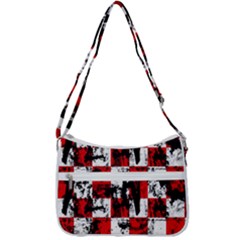 Zip Up Shoulder Bag 