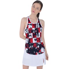 Racer Back Mesh Tank Top 
