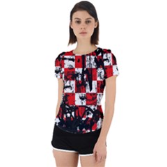 Back Cut Out Sport T-Shirt 