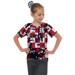 Kids  Mesh Piece T-Shirt 