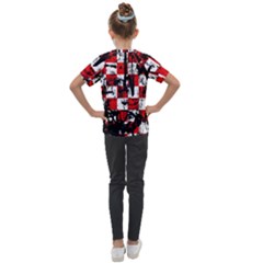 Kids  Mesh Piece T-Shirt 