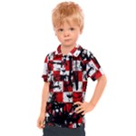 Emo Checker Graffiti Kids  Polo Tee