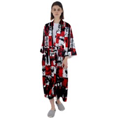 Maxi Satin Kimono 