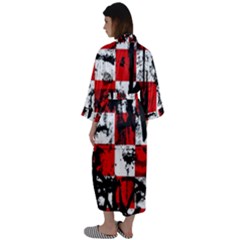 Maxi Satin Kimono 