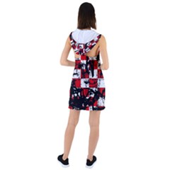 Racer Back Hoodie Dress 