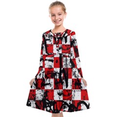 Emo Checker Graffiti Kids  Midi Sailor Dress from ArtsNow.com