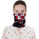 Emo Checker Graffiti Face Covering Bandana (Adult)
