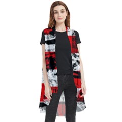 Sleeveless Chiffon Waistcoat Shirt 