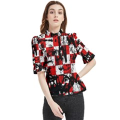Frill Neck Blouse 