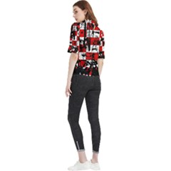 Frill Neck Blouse 