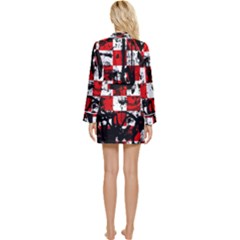 Long Sleeve Satin Robe 