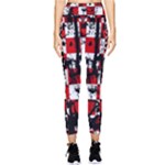 Emo Checker Graffiti Pocket Leggings 