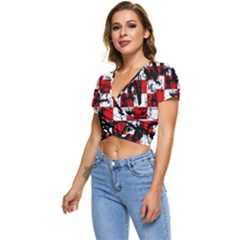 Short Sleeve Foldover T-Shirt 