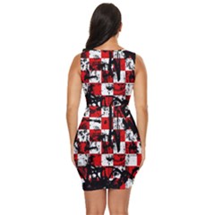 Draped Bodycon Dress 