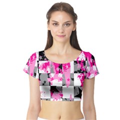 Short Sleeve Crop Top 