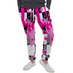 Pink Star Splatter Men s Jogger Sweatpants