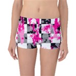 Pink Star Splatter Boyleg Bikini Bottoms